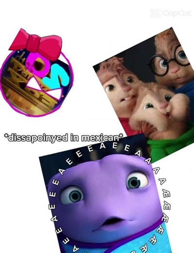 20th Century Fox Female Countryball with then you English 🇺🇸 México 🇲🇽 The Chipmunks and Oh the Boov