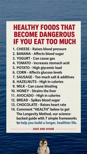 13 Healthy Foods That Can Cause Problems If You Eat Too Much ⚠️