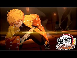 善逸かっこいいシーン 全ストーリームービー・戦闘シーン総編集【鬼滅の刃 ヒノカミ血風譚】【無限列車編収録】