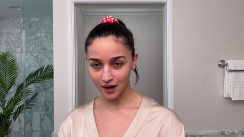 Alia Bhatt’s Guide to Ice Water Facials and Skin-Like Makeup