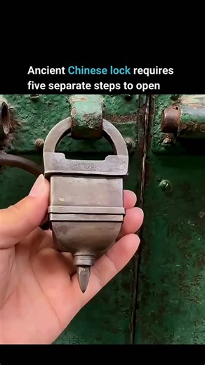 Furiouslytech | Traditional Chinese brass locks use multi-stage mechanisms that work differently from modern locks. These locks require a specific... | Instagram