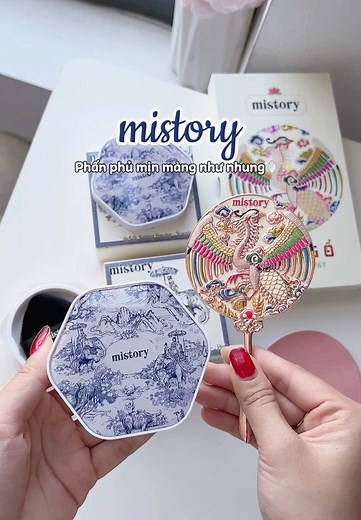 Phấn phủ Mistory: Làn da mịn màng và kiềm dầu