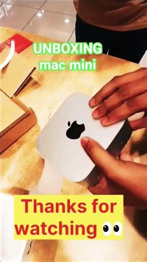 UNBOXING APPLE Mac mini #unboxing #apple #shorts #trending #tech