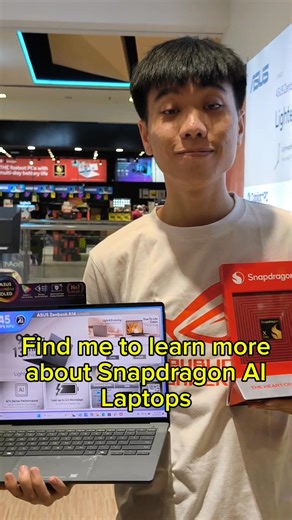 With Qualcomm Snapdragon laptops, experience true mobility — smooth multitasking, AI acceleration, and battery life that lasts as long as your day. #SnapdragonLaptop #Qualcomm #NextGenPerformance #pcimagevivacity #asus #kuching | PC Image - Vivacity, Kuching
