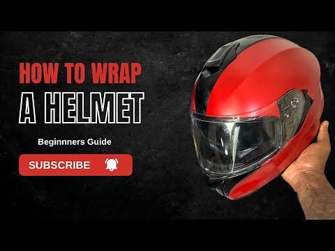 How to Vinyl Wrap a Motorcycle Helmet – Beginner’s Guide & Mistakes to Avoid