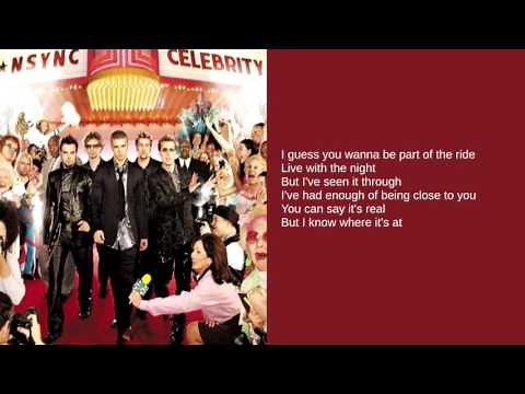 N'Sync: 11. Just Don't Tell Me That (Lyrics)