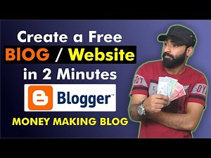 How to Create Free Blog and Earn Money | Make Free Blog Website ✅ - Blog Course Class #2