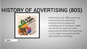 History of Advertising 1980