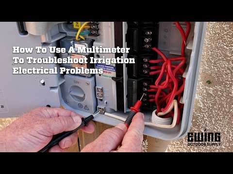 How To Use A Multimeter To Troubleshoot Irrigation Electrical Problems