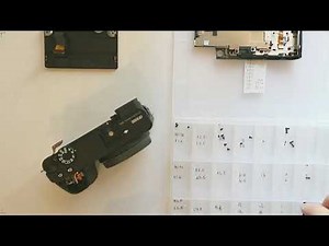 Sony a6500 Teardown/Disassembly and Repair