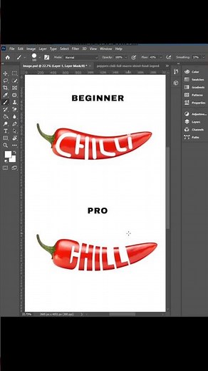 Photoshop 2025 🔥 Add Text on Objects Like a PRO! #shorts #viral #youtubeshorts
