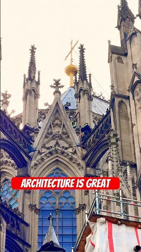 Cologne Cathedral: Germany's Gothic Masterpiece #shortvideo #travel #germany #viral #4k