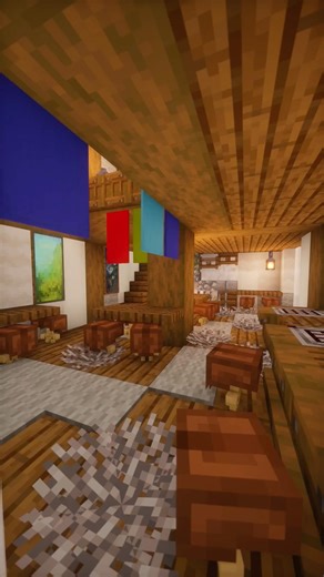 Minecraft restaurant build overview👨‍🍳#minecraft #minecraftbuilds #minecraftshorts #minecraftideas