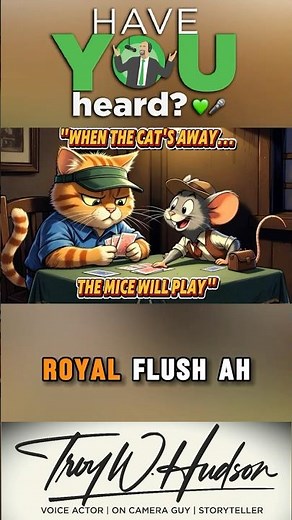When the Cat's Away, the Mice Will Play #shorts