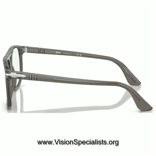 Persol Greta PO3329V Eyeglasses Full Rim Pilot Style Smoke1103
