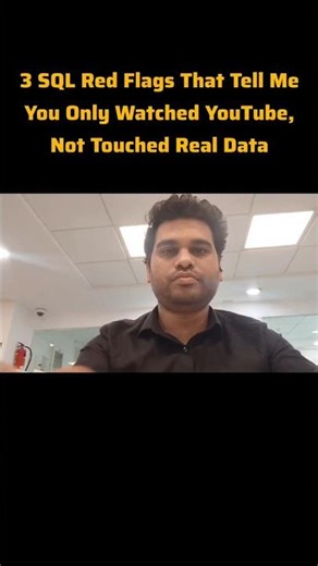 3 SQL Red Flags That Tell Me\rYou Only Watched YouTube,\rNot Touched Real Data