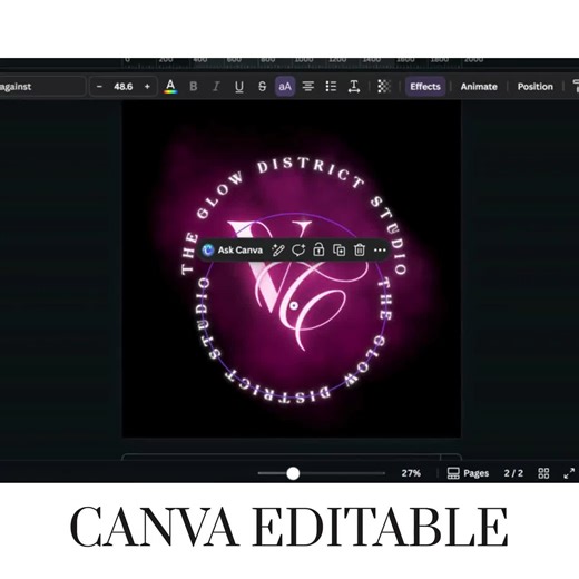 Hair Logo Business Bundle, Beauty Logo Template, Hairstylist Logo, DIY Beauty Logo, Hair Salon Logo, Hair, Makeup,lash, Hair Artist Lash - Etsy