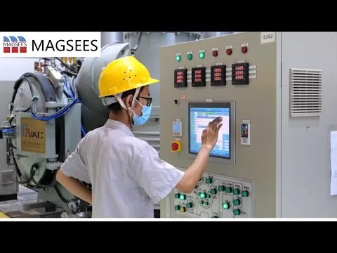 MAGSEES : rare earth magnet production process—S-NdFeB