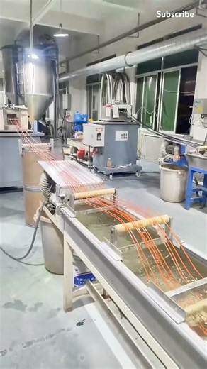 Plastic modified pelletizing process #machine #recycling #technology