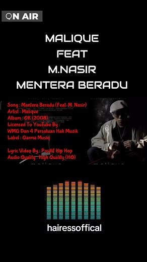 Malique feat M.Nasir - Mentera Beradu (Official Music Video)