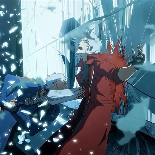 Vergil VS Dante Fight Scene - Devil May Cry Season 2 #vergil #devilmaycry