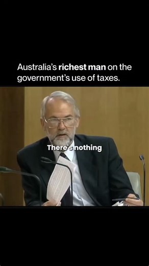 Business | Entrepreneur | Wealth on Instagram: "In 1991, billionaire Kerry Packer testified before parliament and made his stance on taxes clear. He didn't break the law, but he refused to pay more than required. "Of course I'm minimizing my tax," he said. "And if anybody in this country doesn't minimize their tax, they want their heads read." At the time, Packer was worth over A$6.5 billion and ran media giants like Channel Nine and Australian Consolidated Press. His words made one thing obviou