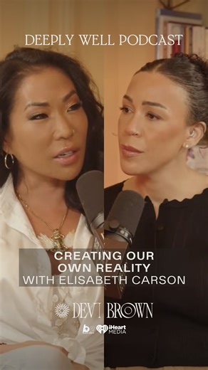 Deeply Well on Instagram: "When experiencing tumultuous change, how can we clear the path for transformation & emergence into new light? ❤️‍🔥 @devibrown is joined this week by @elisabethicarson for a conversation exploring trauma-informed healing, the intersection of purpose and challenge, as well as how committing to inner work can lead to new connection. Their full episode is streaming now wherever you find podcasts. @blackeffect @iheartpodcast"