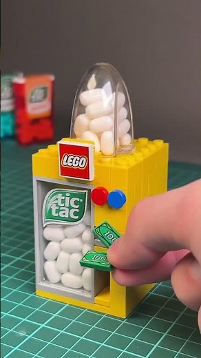 Working Lego TicTac Candy Machine #lego