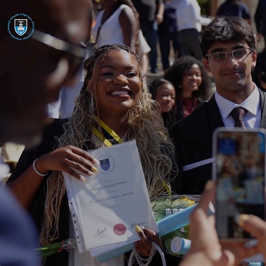 [VIDEO] UCT graduates Kamogelo Maponya and Inhle Cele, marked a milestone shaped by persistence, change and self-discovery. For Maponya, a two-time graduate in accounting, the moment carried both relief and pride – the culmination of a long journey toward becoming a Chartered Accountant, guided by a clear vision and strengthened through community and experience.Cele, graduate in Computer Science and Computer Engineering described a path redirected – from mechanical mechatronic engineering to a f