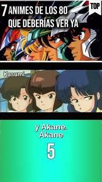7 Animes de los 80 que DEBERÍAS ver | 5 #anime