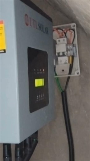 solar installation complete ✅ one grid UTL