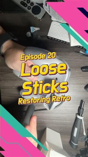 This joystick went from sad to happy #retrogaming #nintendo #diy #fixit