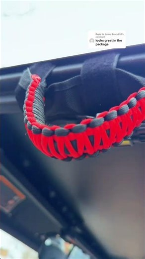 Bruce652 Nilight UTV Dome Light w/Grab Handle Universal 1.75”-2.0” Roll Bar Mount LED Interior Light