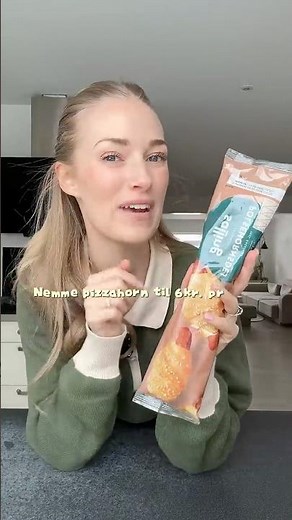 Nemme pizzahorn til madpakken - eller den lille sult💚