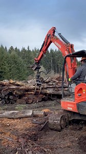 47K views · 316 reactions | Smooth loading with the Kubota Tractor Corporation KX057-4 mini excavator! 蝹 | Mike Pihl Logging | Facebook