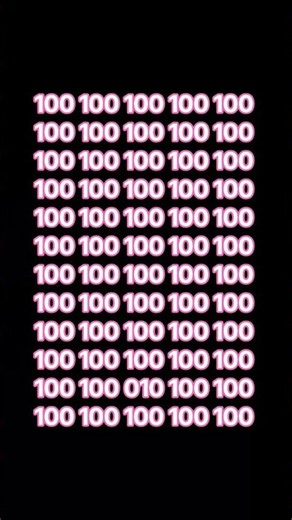 Find number 010 in 100 #maths #puzzle #mathematics #dimagi #gk #shorts #quiz #challenge #illusion