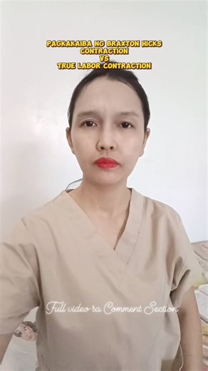 Paano mo Malalaman kung Braxton Hicks ba o True Labor Contraction na ang nararamdaman mo? #everyone #highlights #followers #pregnancytipsandinformation #pregnancy #braxtonhicks #truelaborcontraction | Amazing Komadrona