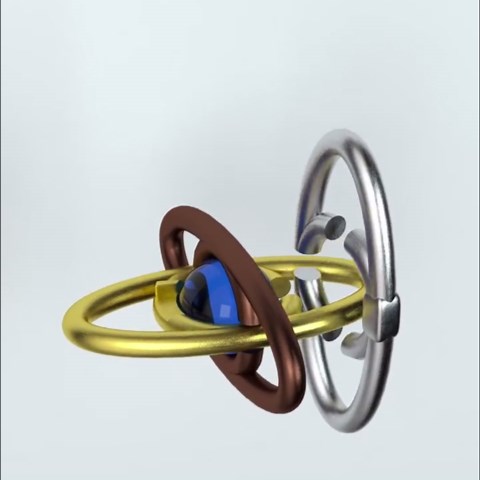 Metal Brain Teasers Puzzles- 3D Unlock Interlocking Puzzles IQ Logic Test Disentanglement Educational Toy Gifts for Adults (Bundle-5E)