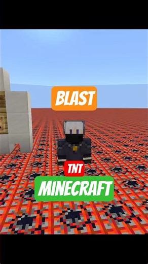 30m TNT blast💥🤯 #minecraft