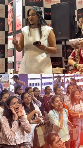 Aparna Makeover on Instagram: "Our first-ever stage show and what a ROCKING start it was! 🔥 From the stage to the crowd — every moment was pure magic. Grateful toAparna Mishra for an electrifying performance at Aakar Beauty Expo with Mary Jo K Brand. This is just the beginning. ✨ First times create the loudest memories. #AakarBeautyExpo #StageDebut #FirstShowMagic #RockingPerformance #AprajnaMishra #MaryJoK #BeautyMeetsPerformance #ShowStopper #CrowdFavorite #UnforgettableMoments"