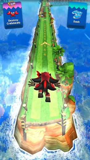 Can Sonic Beat This Level? 😱 | Sonic Dash Gameplay #shorts #games #gameplay