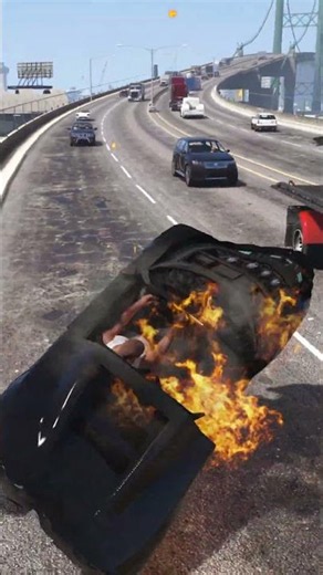 Realistic GTA 5 Car Collision Damage 🚘💥