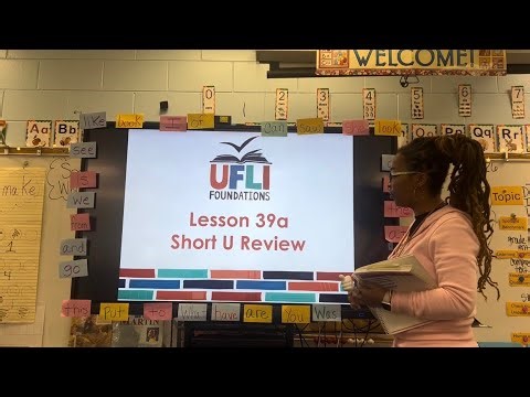 UFLI Lesson 39a Day 1 Short U