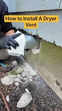 How to Relocate a Dryer Vent | Rigid Metal Duct Installation | Full Walkthrough