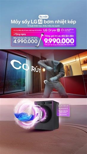 Giải pháp chăm sóc quần áo hiệu quả từ LG mùa nồm