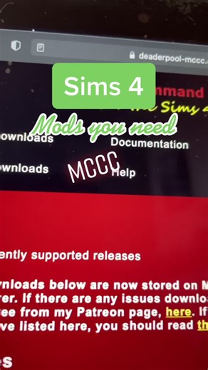 deaderpool-mccc.com! This is the mod of all mods #sims4 #foryou #mods