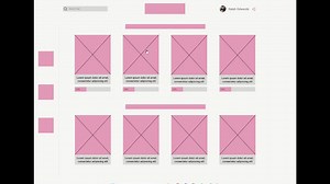 Athena - Wireframing process