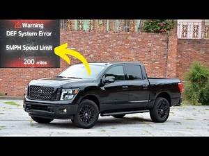 “DEF System Error” in Nissan Titan: Reasons