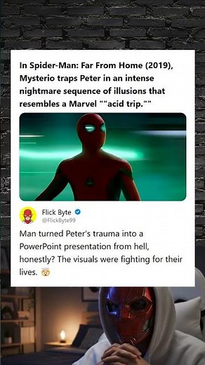 Spider-Man Far From Home 2019 Mysterios Nightmare Illusion Sequence