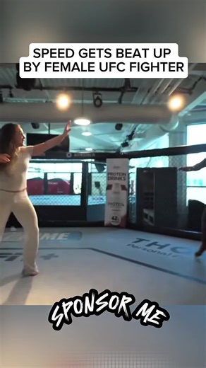 SPEED LOSES TO A FEMALE UFC FIGHTER #ishowspeed